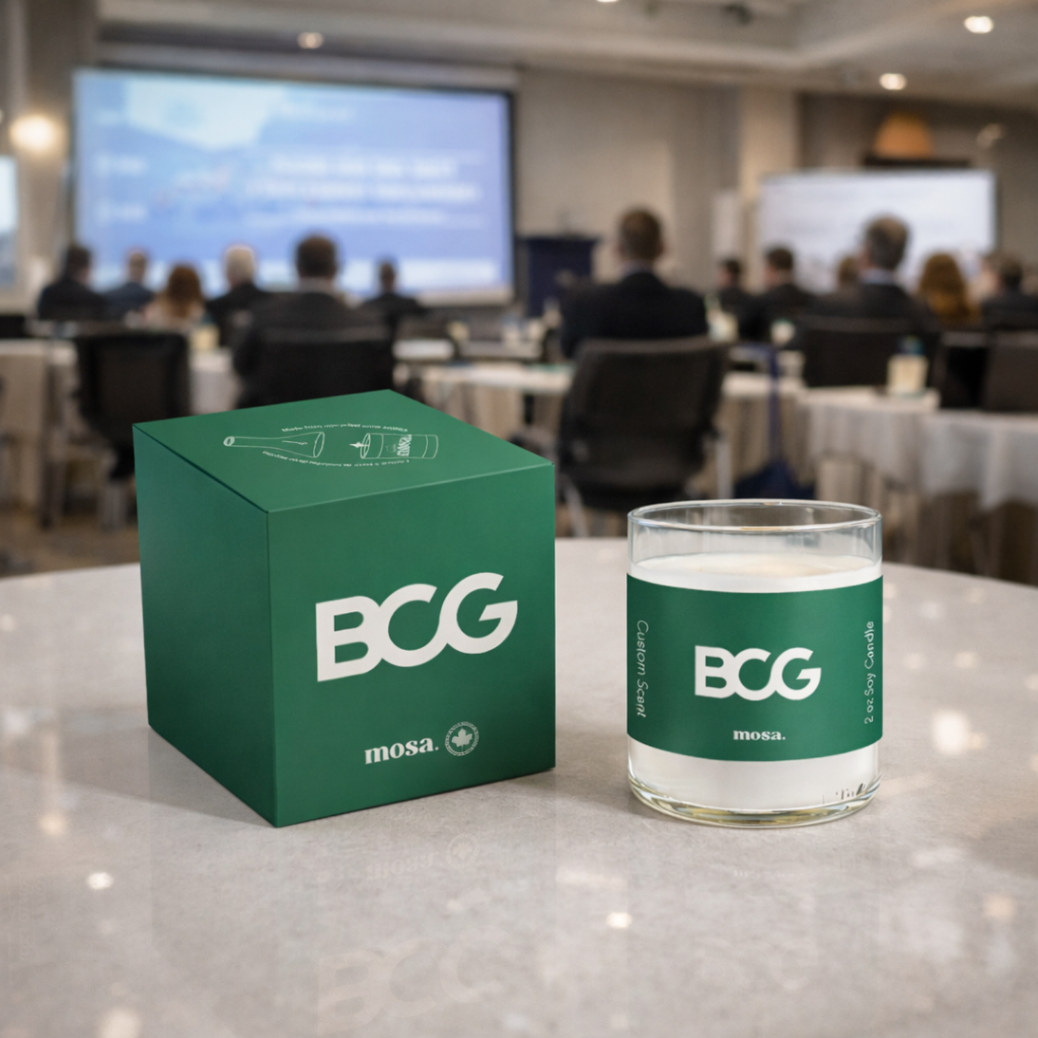 Custom Branded Candles for Corporate Gifting & Events