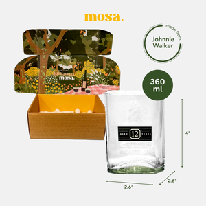 Eco-friendly gifts made with recyclable glassware, Johnnie Walker Drinking Glass