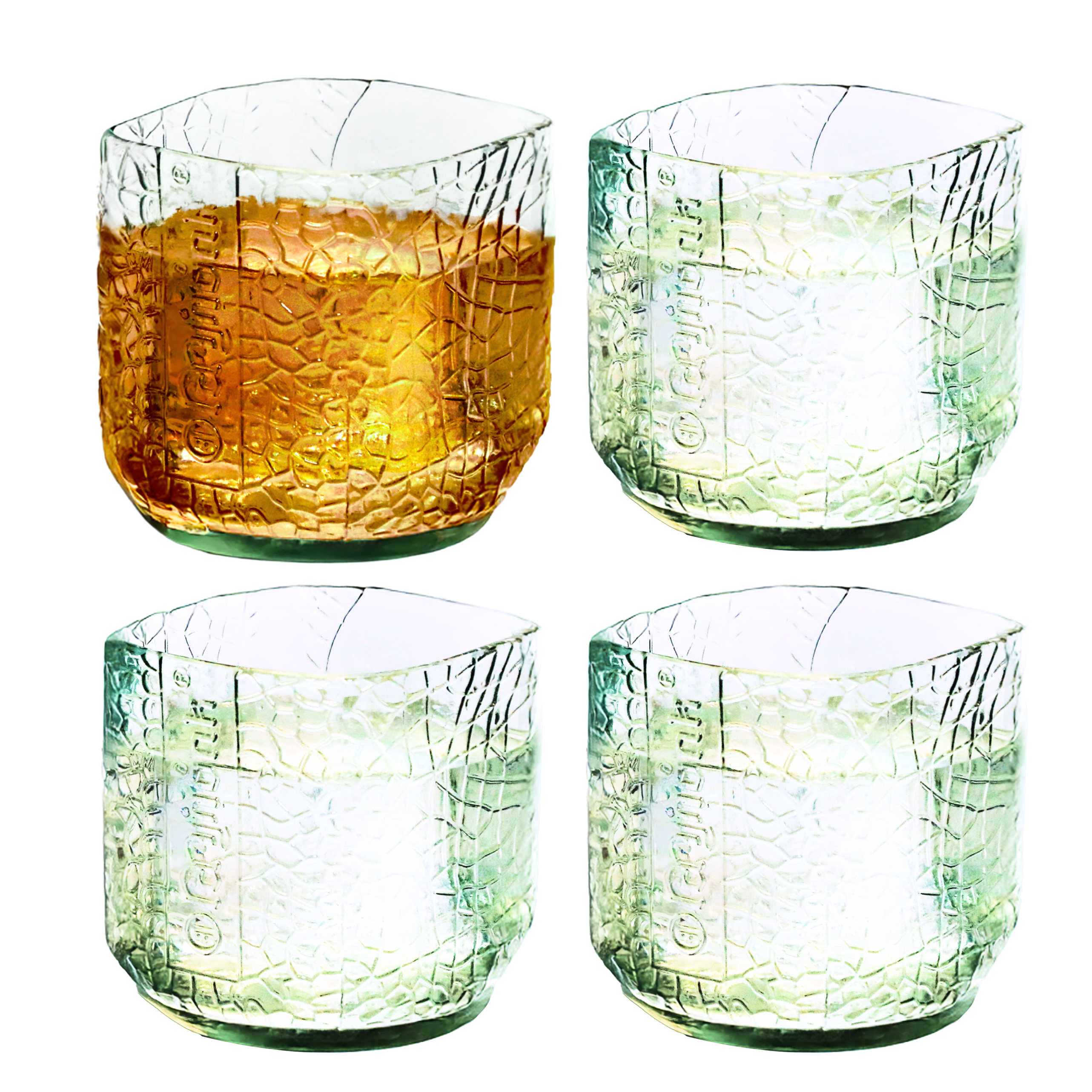 Eco-friendly gifts made with recyclable glassware, Old Monk Drinking Glass