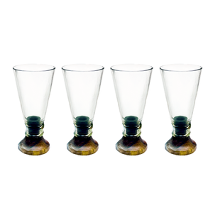 Eco-friendly gifts made with recyclable glassware, Clear Shot Glasses (Set of Two)