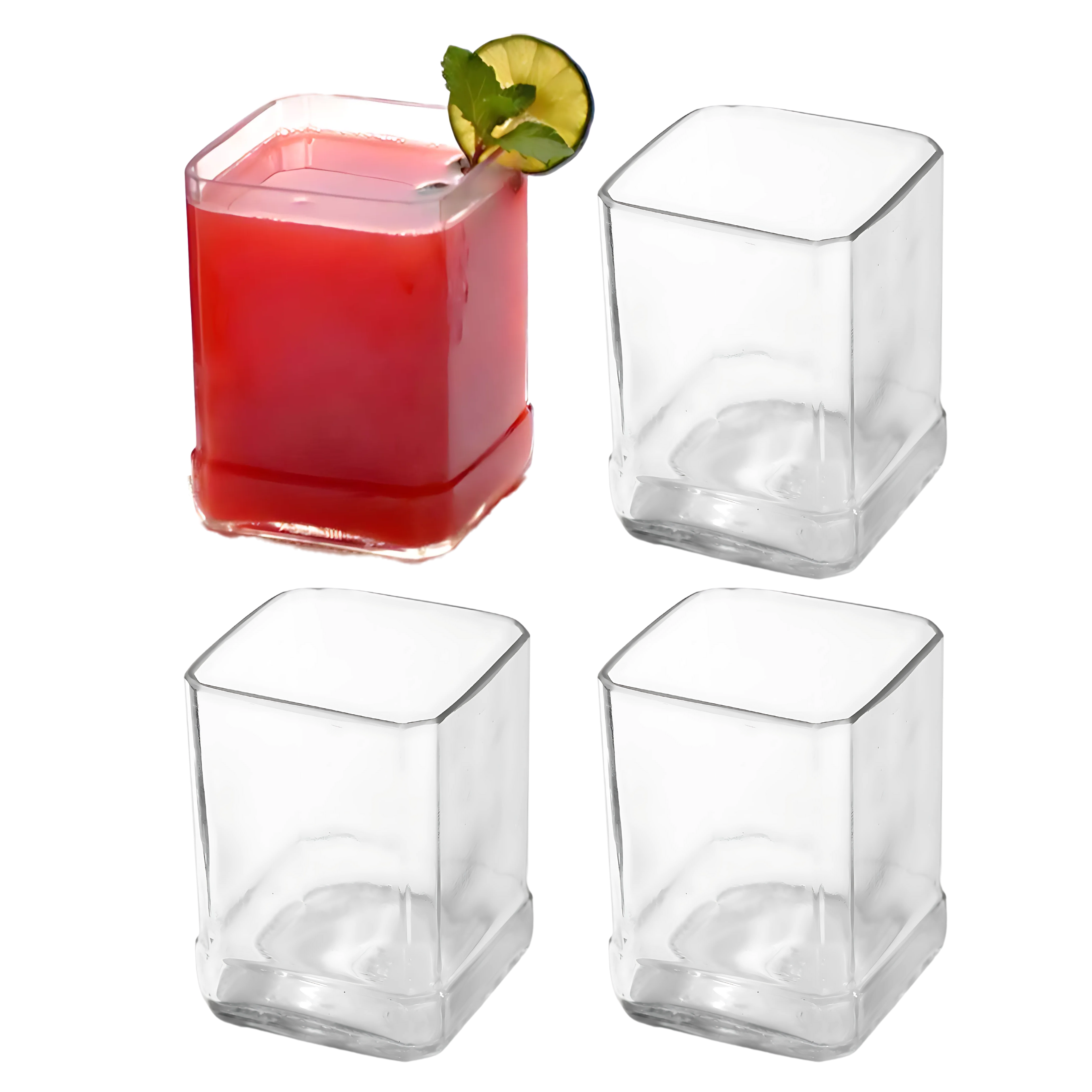 Eco-friendly gifts made with recyclable glassware, Jack Daniel Glasses
