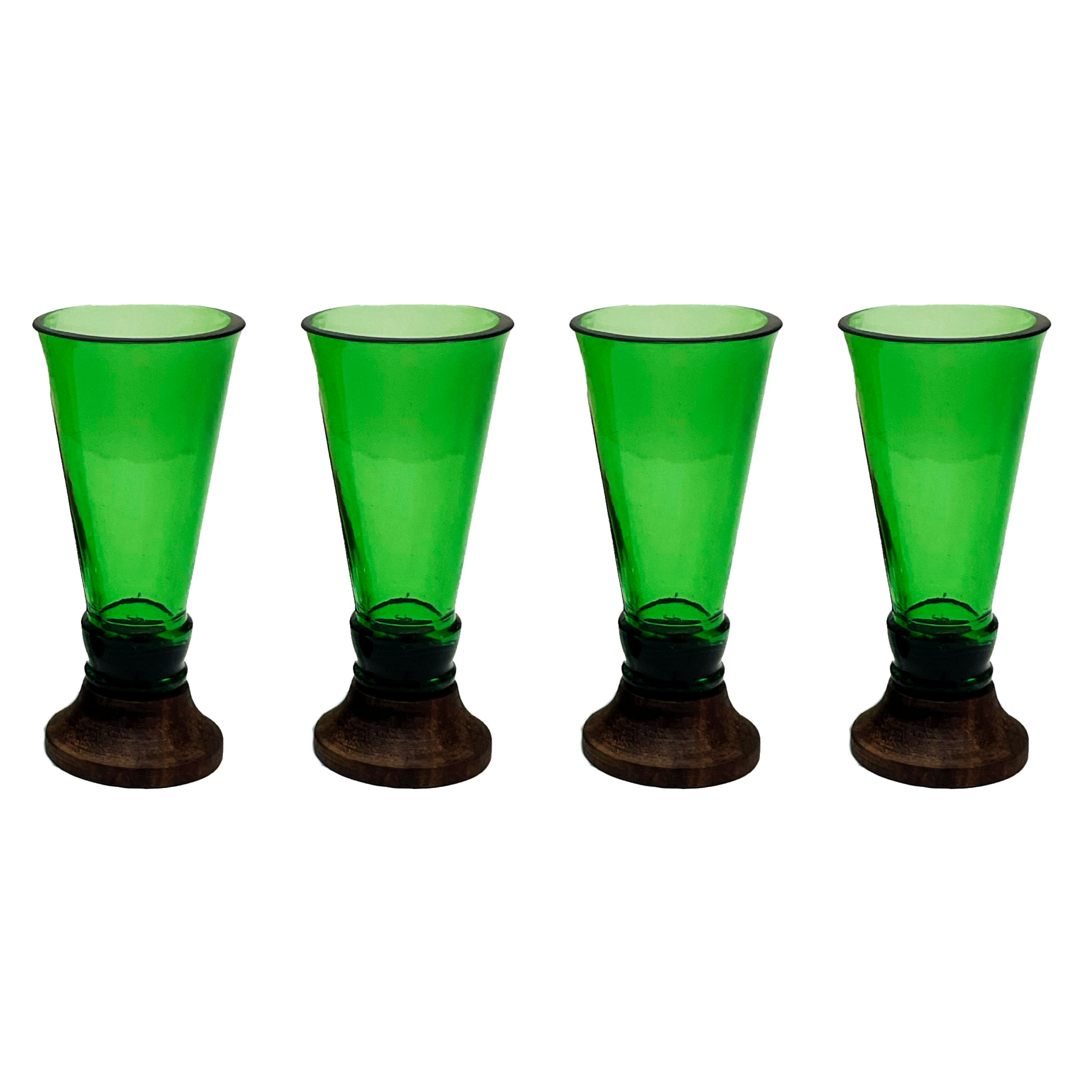 Green Shot Glasses