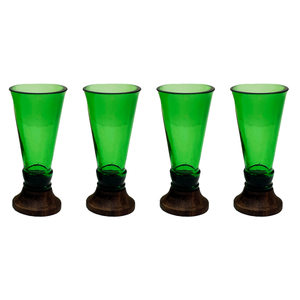 Green Shot Glasses