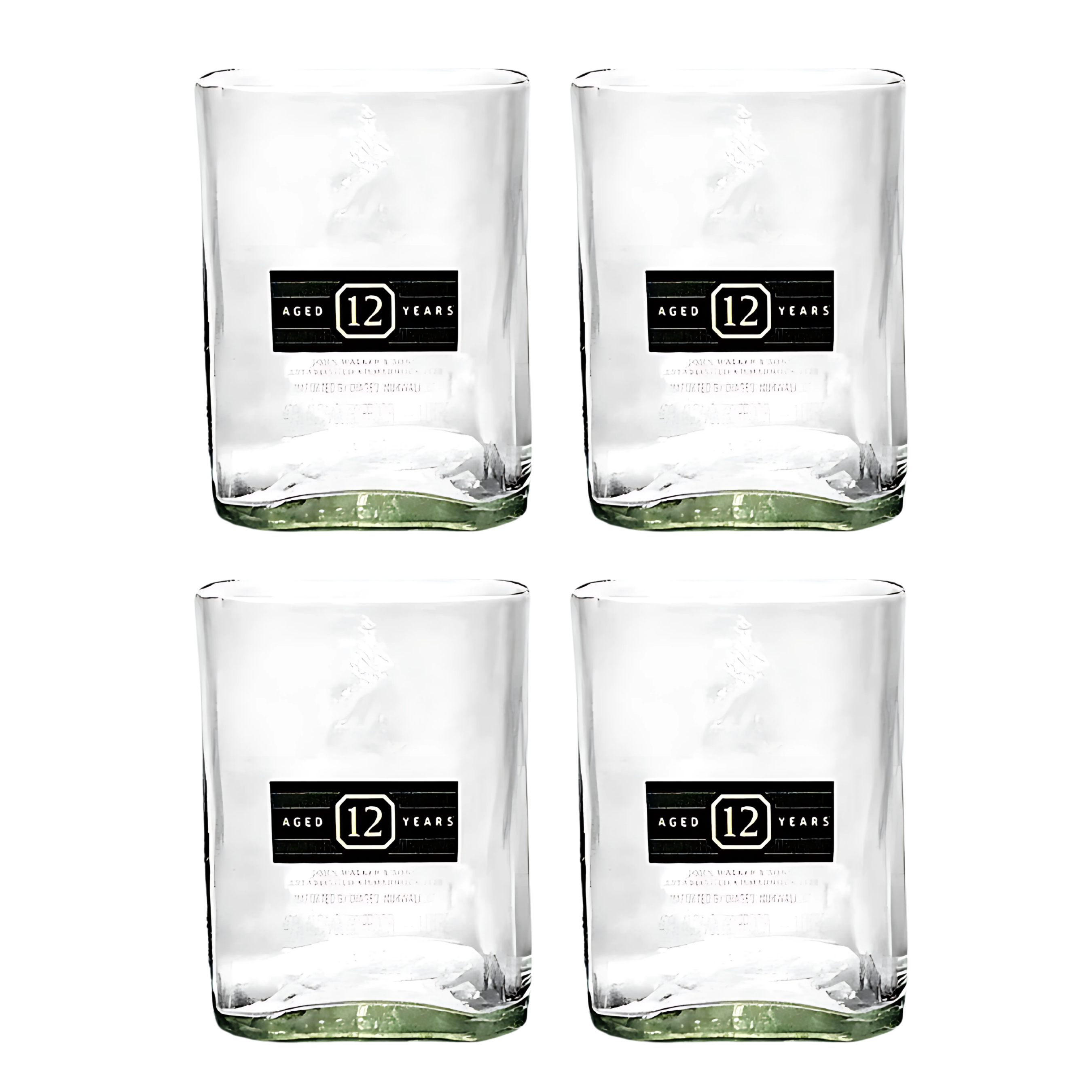 Eco-friendly gifts made with recyclable glassware, Johnnie Walker Drinking Glass