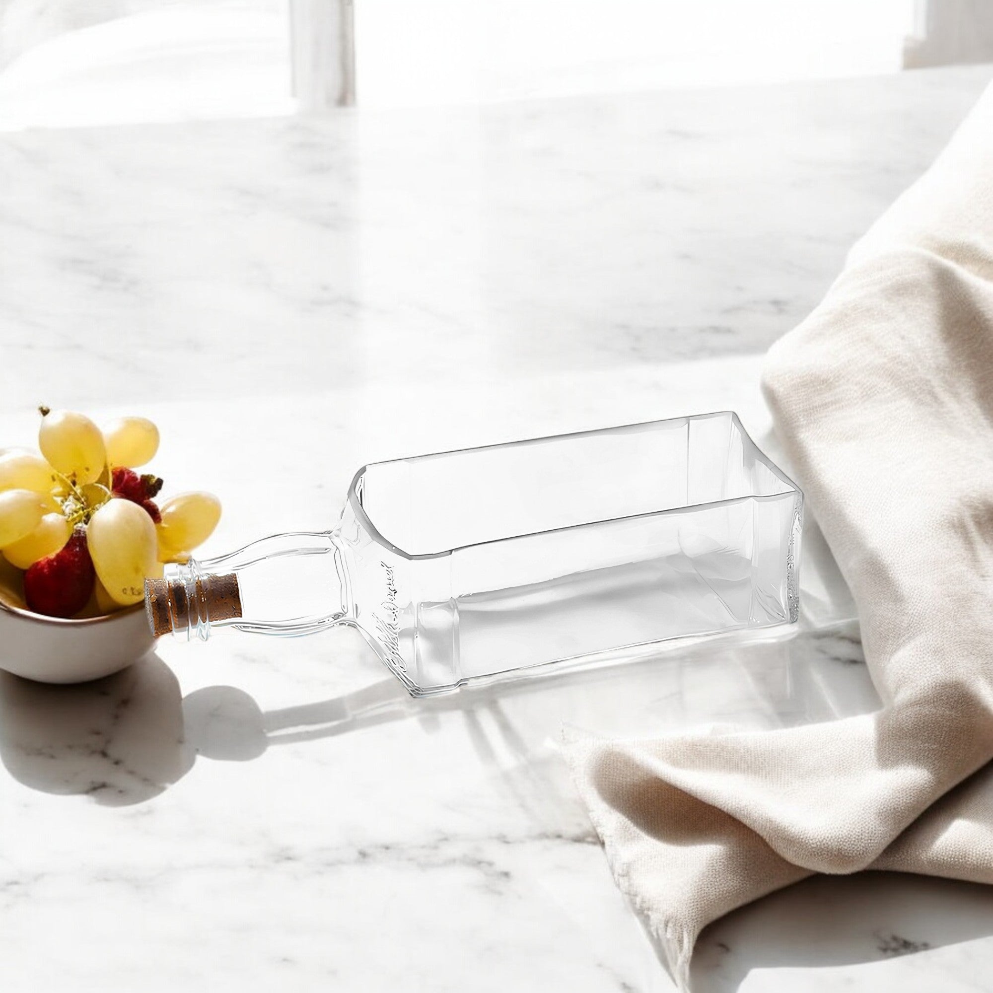 Eco-friendly gifts made with recyclable glassware, Jack Daniel's Bottle Platter