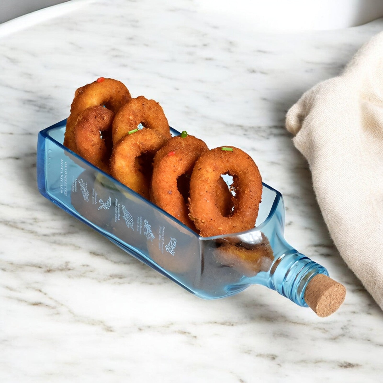 Eco-friendly gifts made with recyclable glassware, Bombay Sapphire Platter