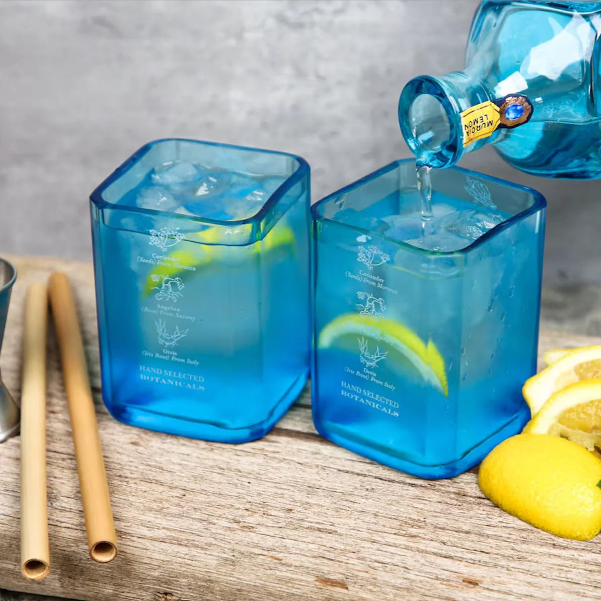 Bombay Sapphire's Premium Glass & Platter Gift Set