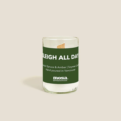 Sleigh All Day Holiday Candle