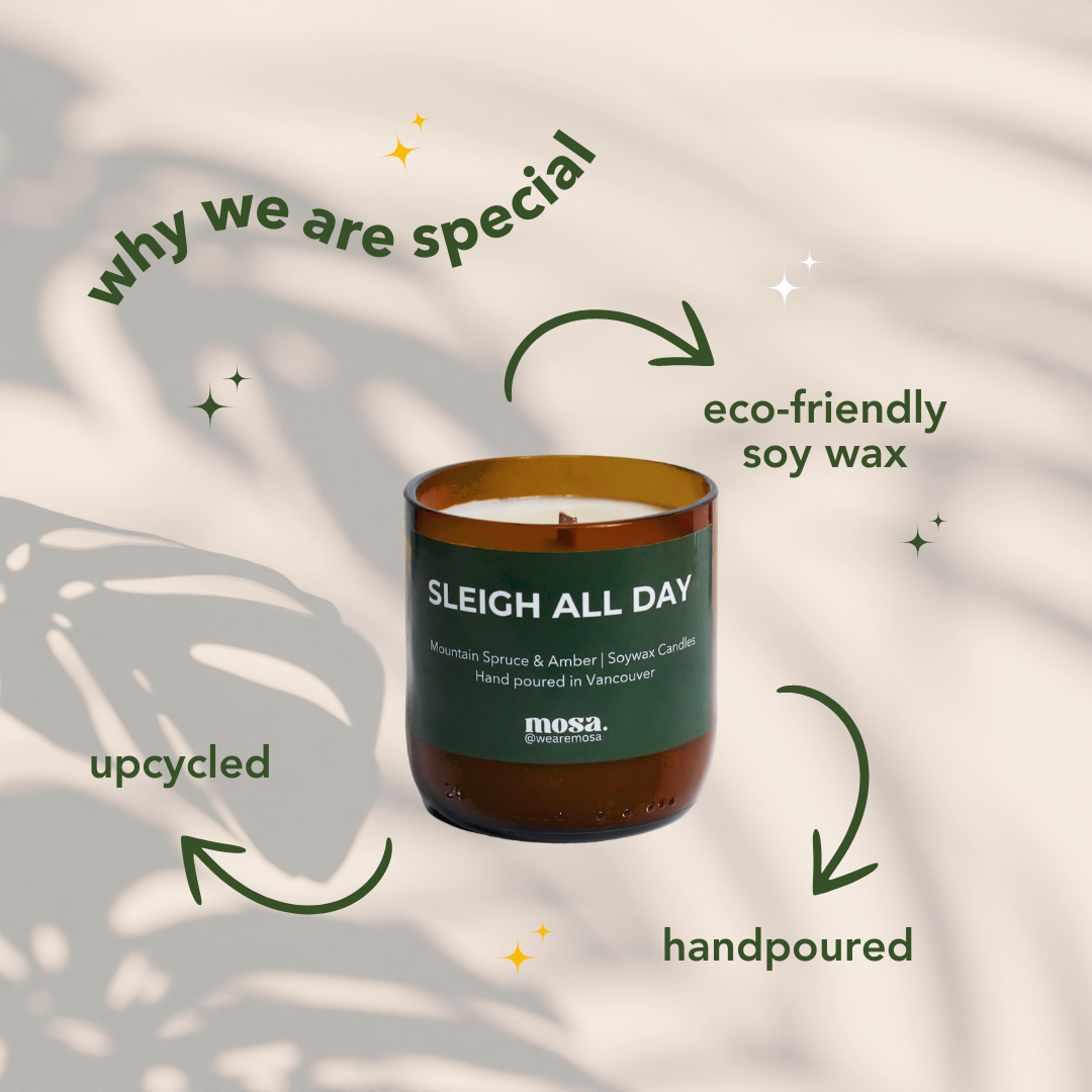 Sleigh All Day Holiday Candle