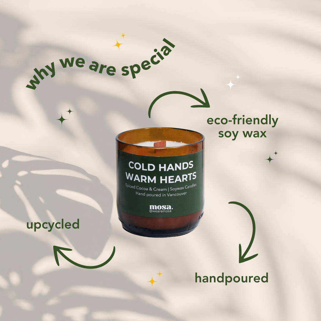 Cold Hands Warm Hearts Holiday Candle