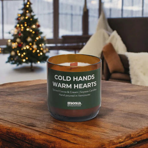 Cold Hands Warm Hearts Holiday Candle