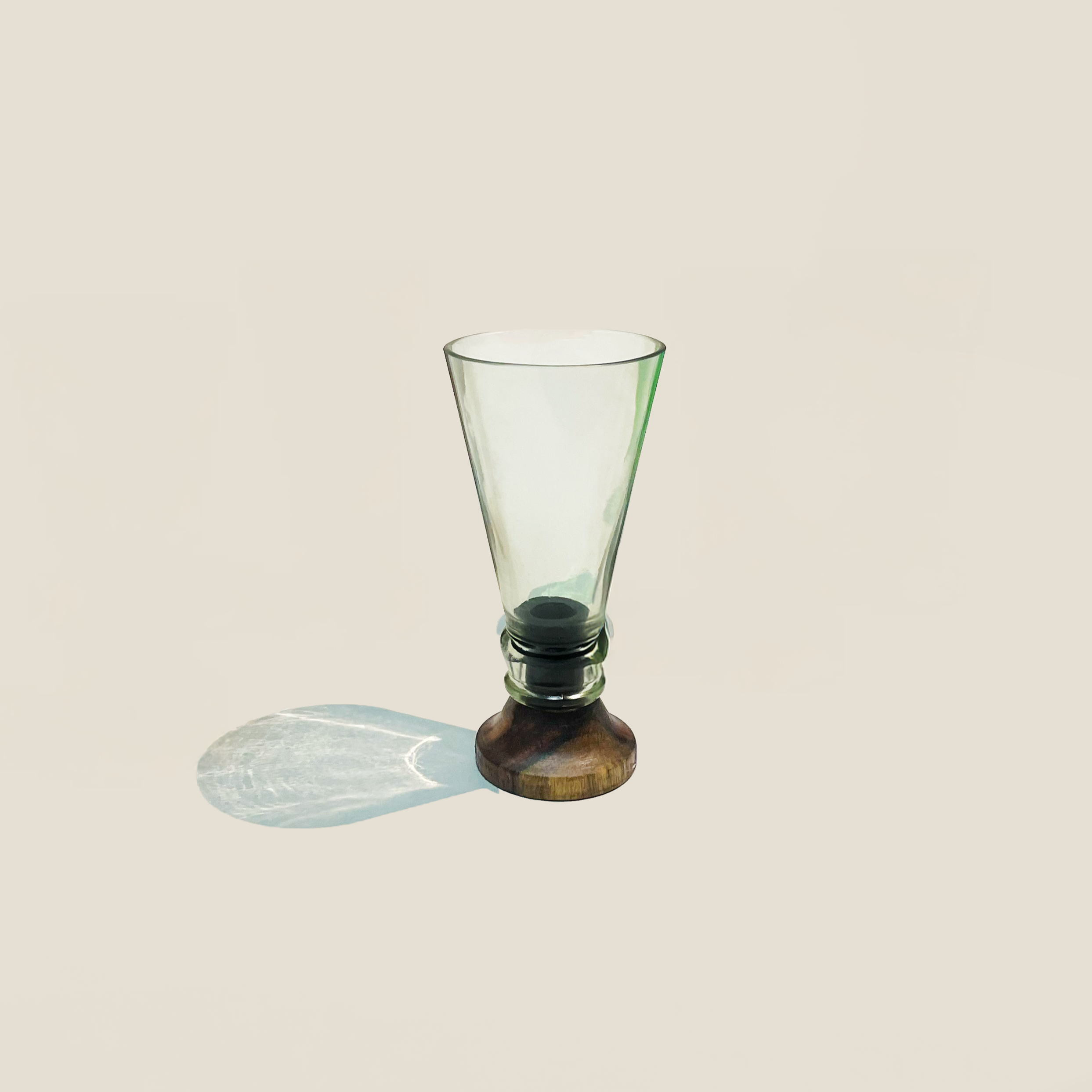 Eco-friendly gifts made with recyclable glassware, Clear Shot Glasses (Set of Two)