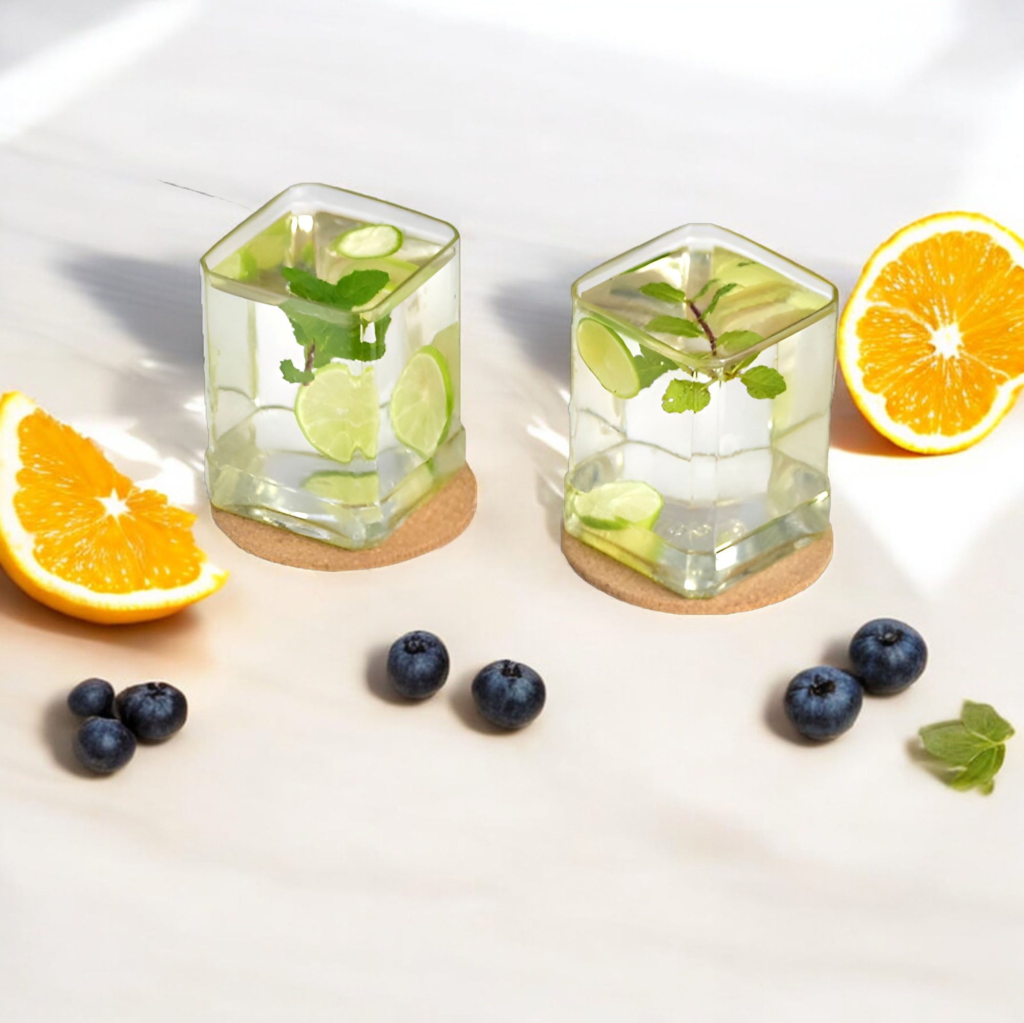 Eco-friendly gifts made with recyclable glassware, Jack Daniel Glasses
