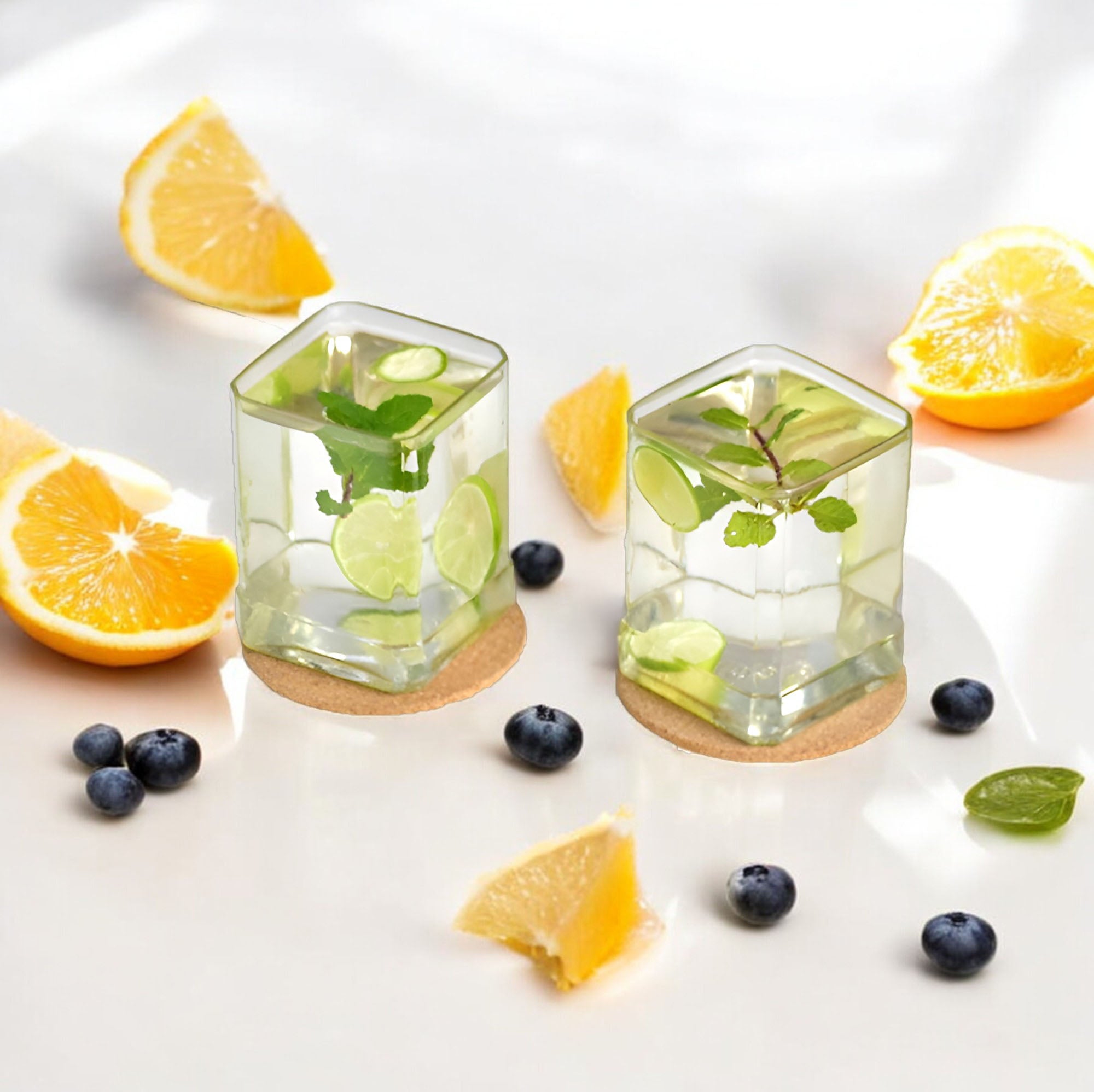 Eco-friendly gifts made with recyclable glassware, Jack Daniel Glasses