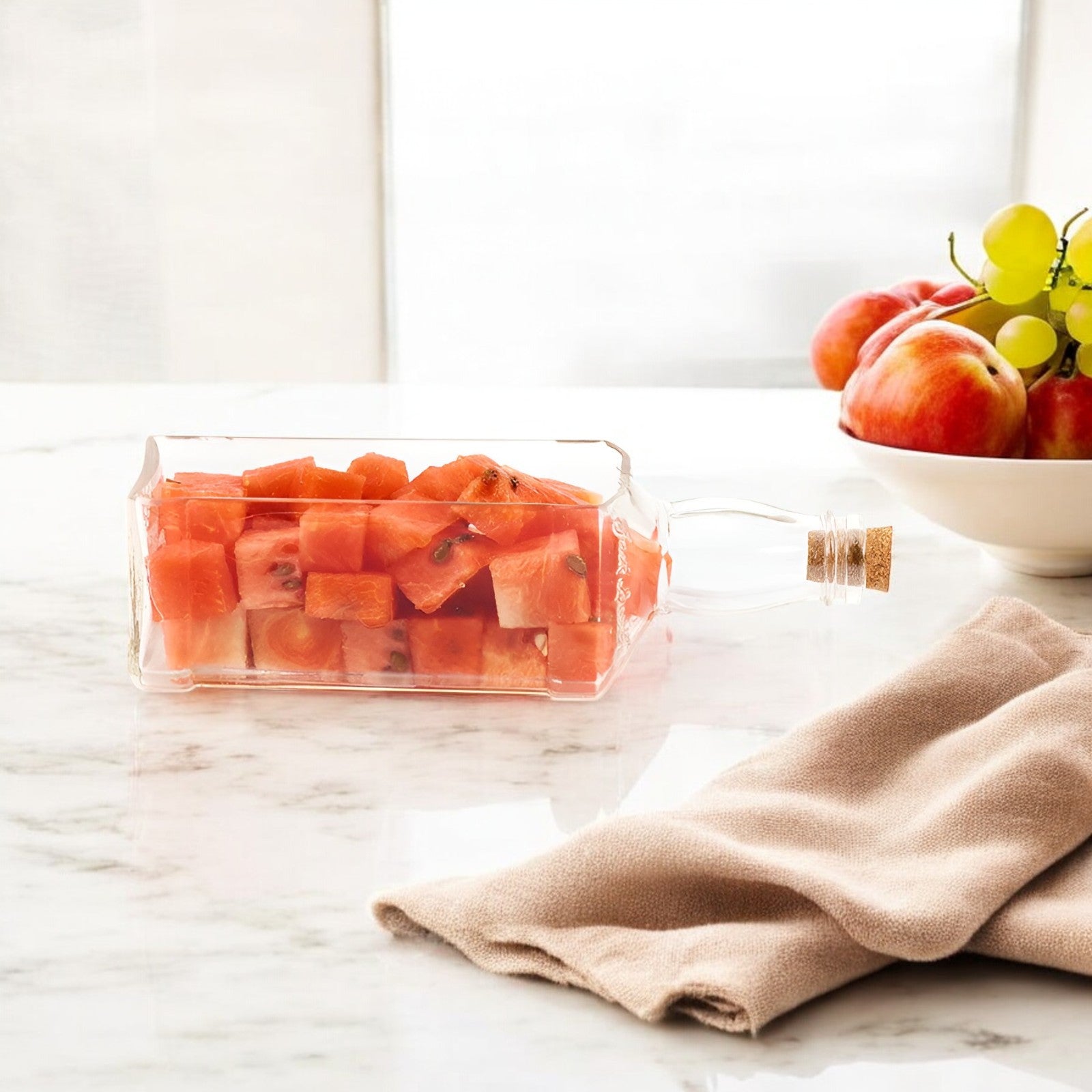Eco-friendly gifts made with recyclable glassware, Jack Daniel's Bottle Platter
