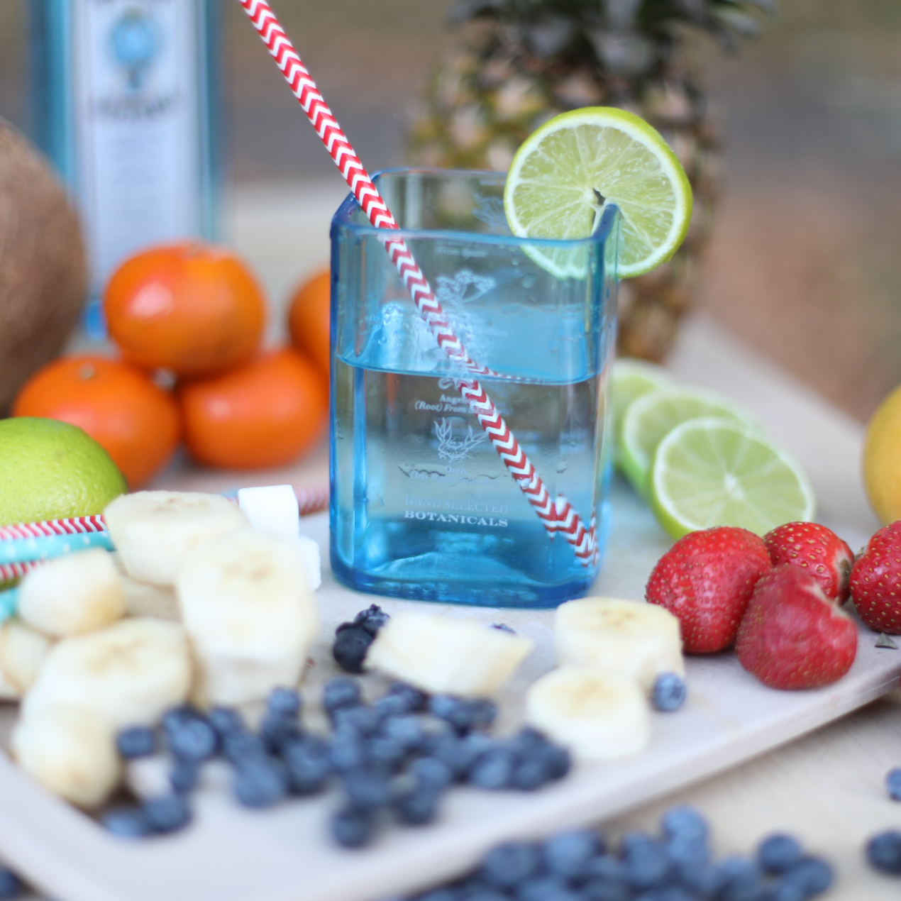 Eco-friendly gifts made with recyclable glassware, Bombay Sapphire Glasses