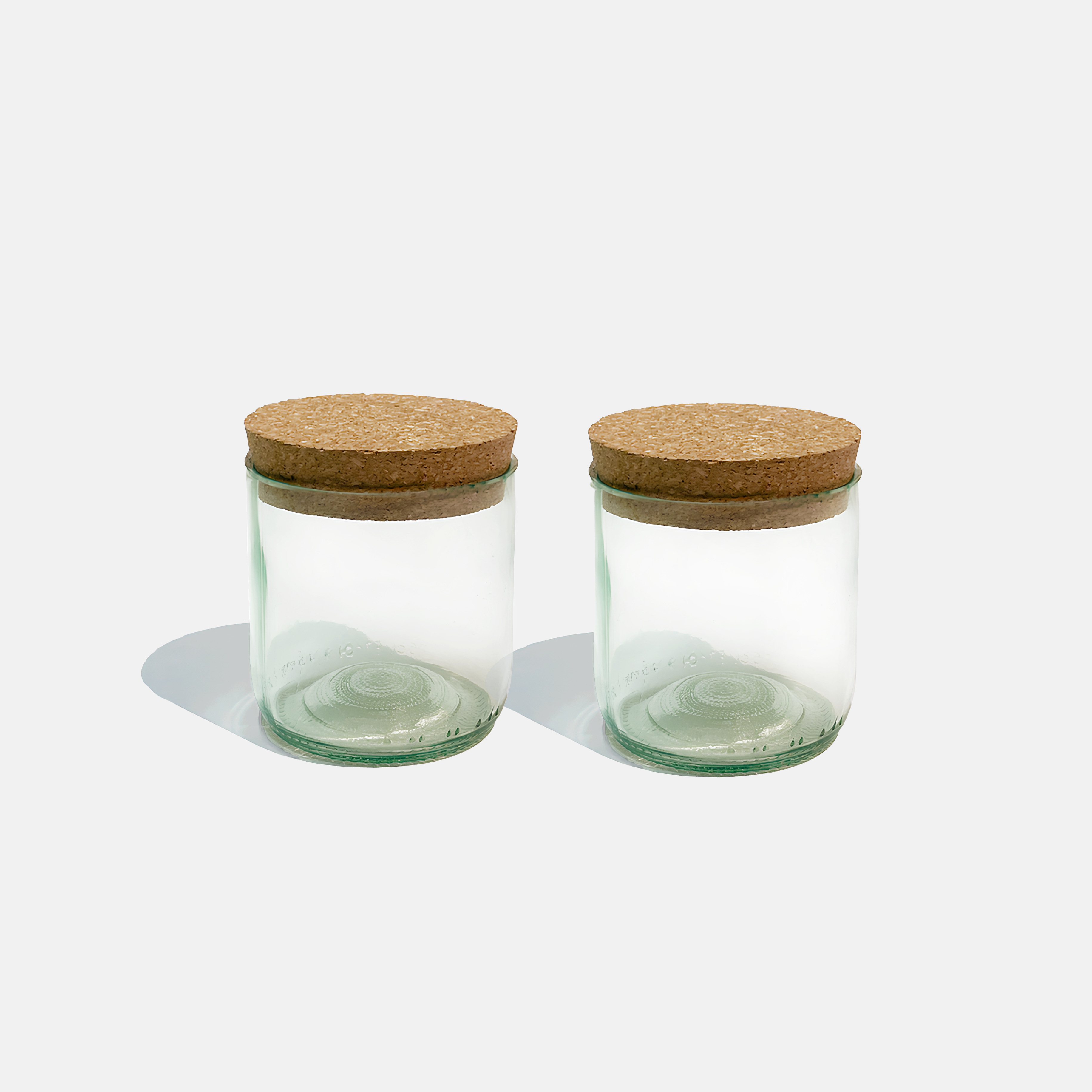 Eco-friendly gifts made with recyclable glassware, Upcycled Top Cut Wine Bottle Jar