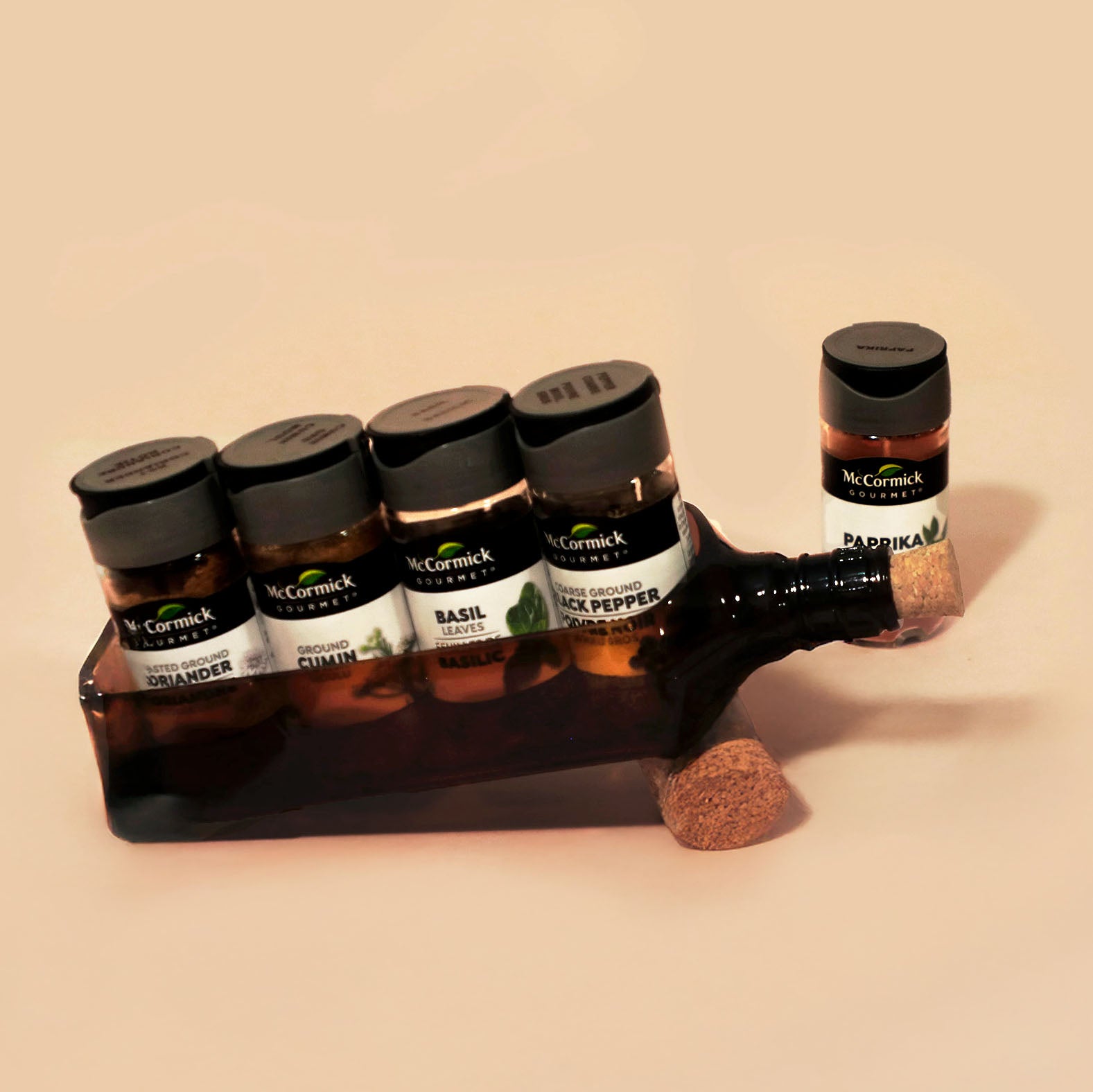 Eco-friendly gifts made with recyclable glassware, Ballantine Bottle Platter