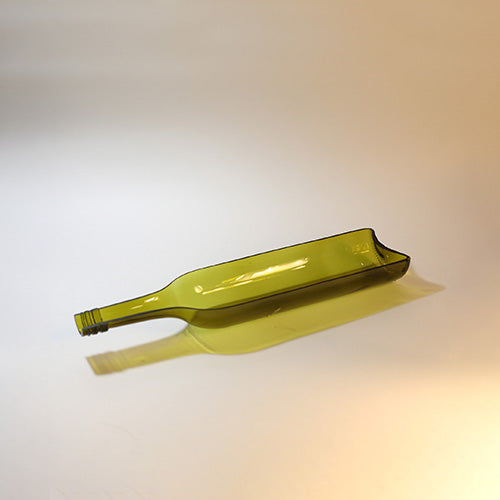 Eco-friendly gifts made with recyclable glassware, Wine Bottle Platter