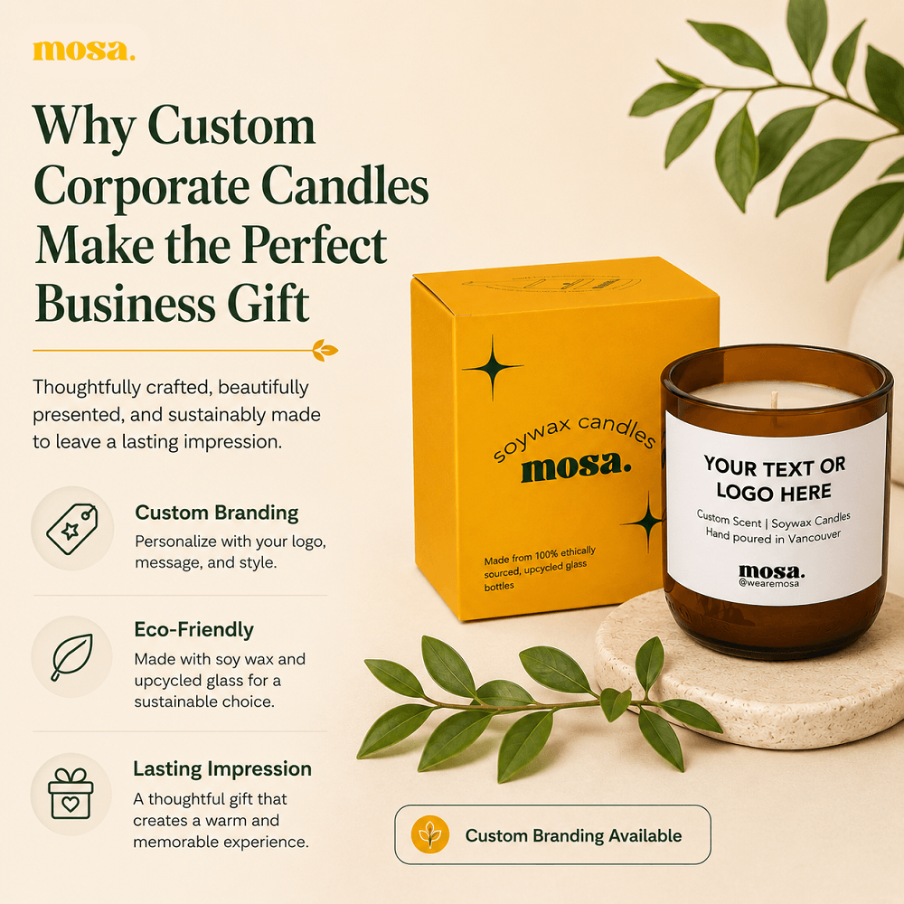 why custom corporate candles make the perfect business gift