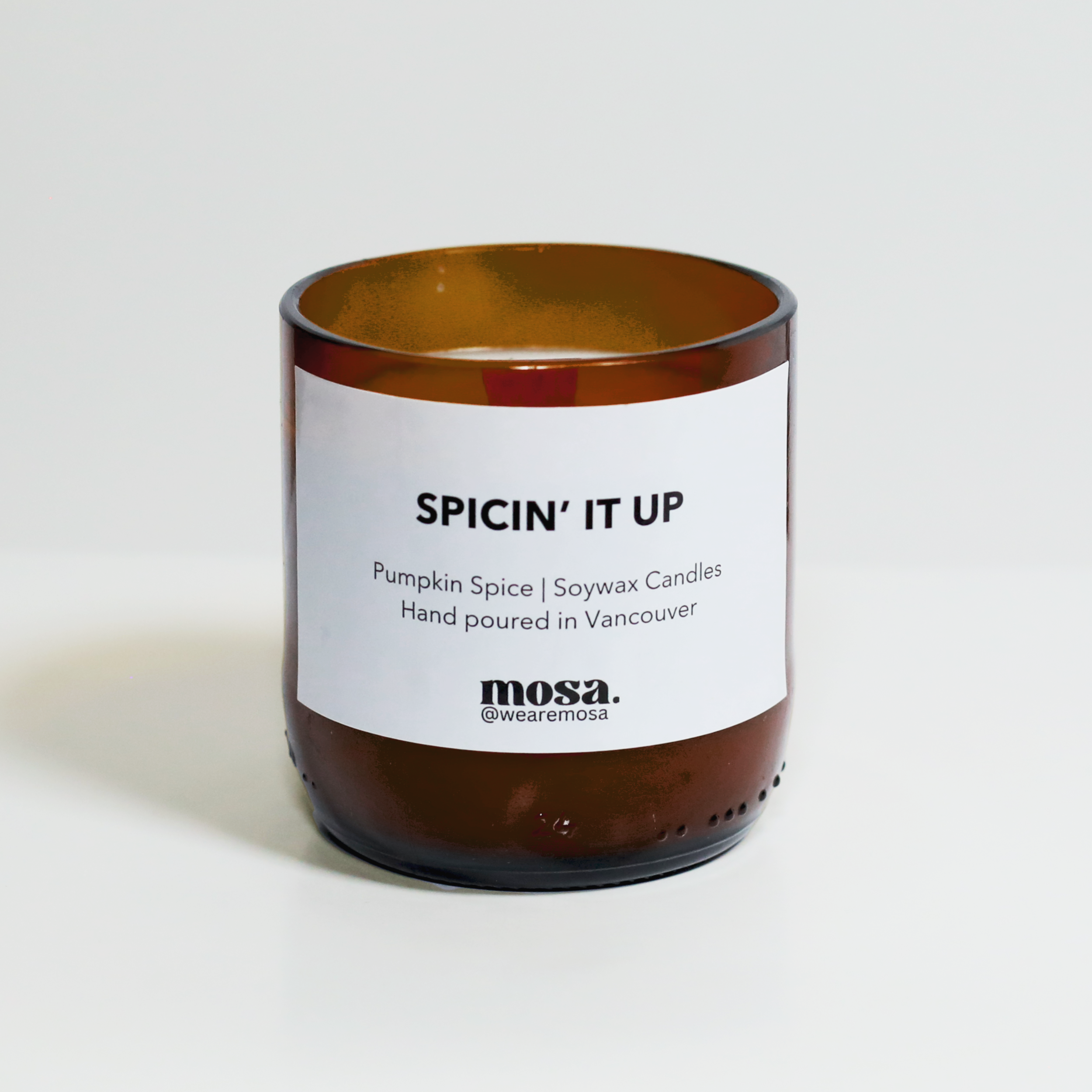 Mosa - Spicin' It Up (Pumpkin Spice Eco-friendly Scented Soy Candle)