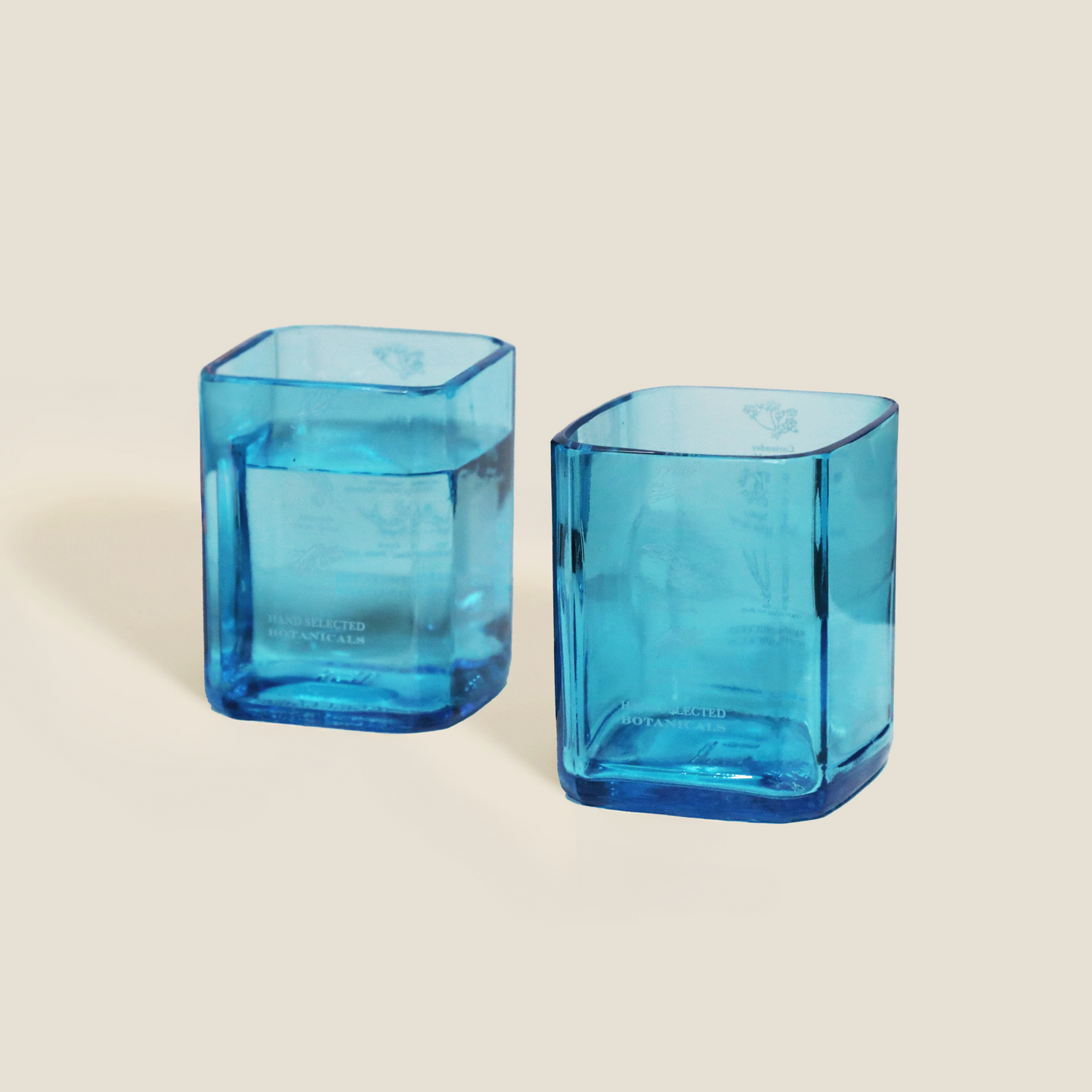 Eco-friendly gifts made with recyclable glassware, Bombay Sapphire Glasses