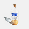 Bottom Cut Vodka Jar