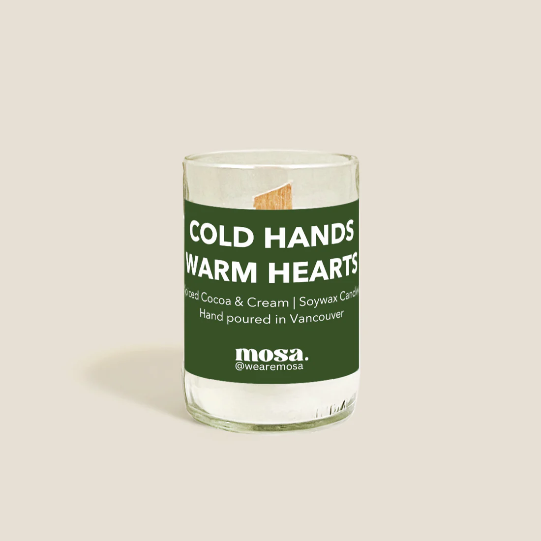 Cold Hands Warm Hearts Holiday Candle