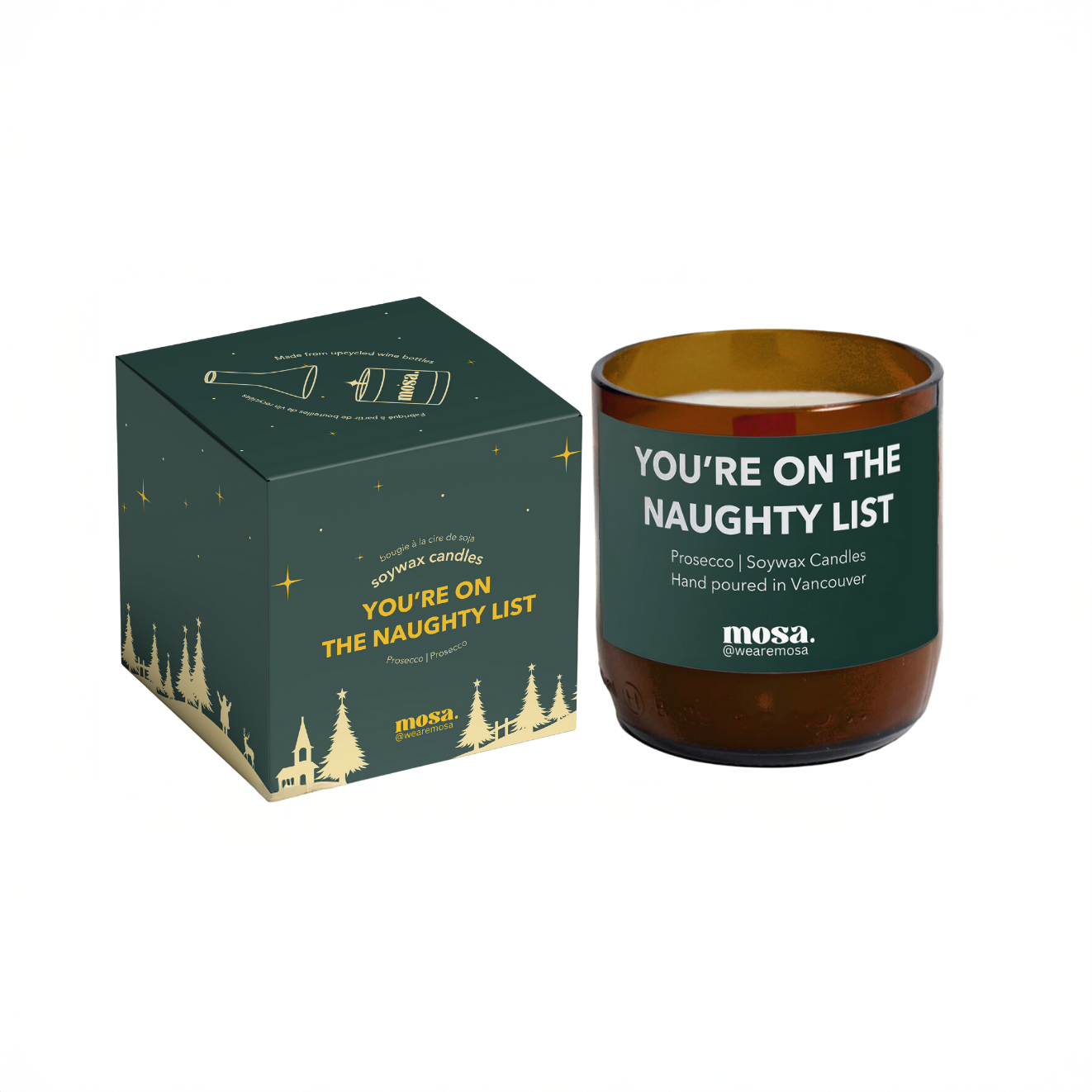 You’re On The Naughty List Holiday Candle
