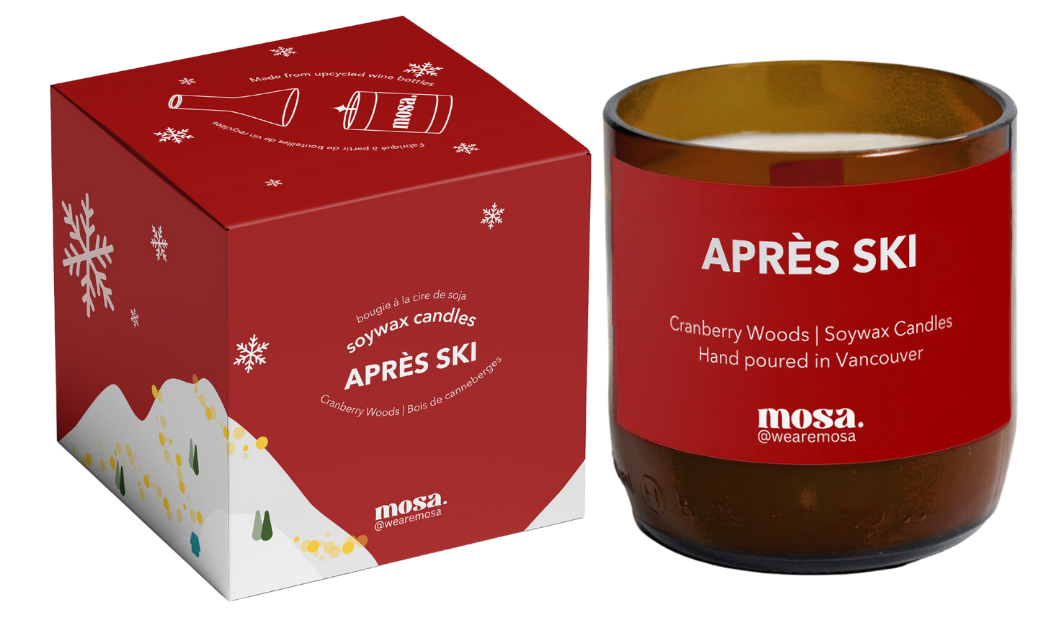 Après Ski Holiday Candles