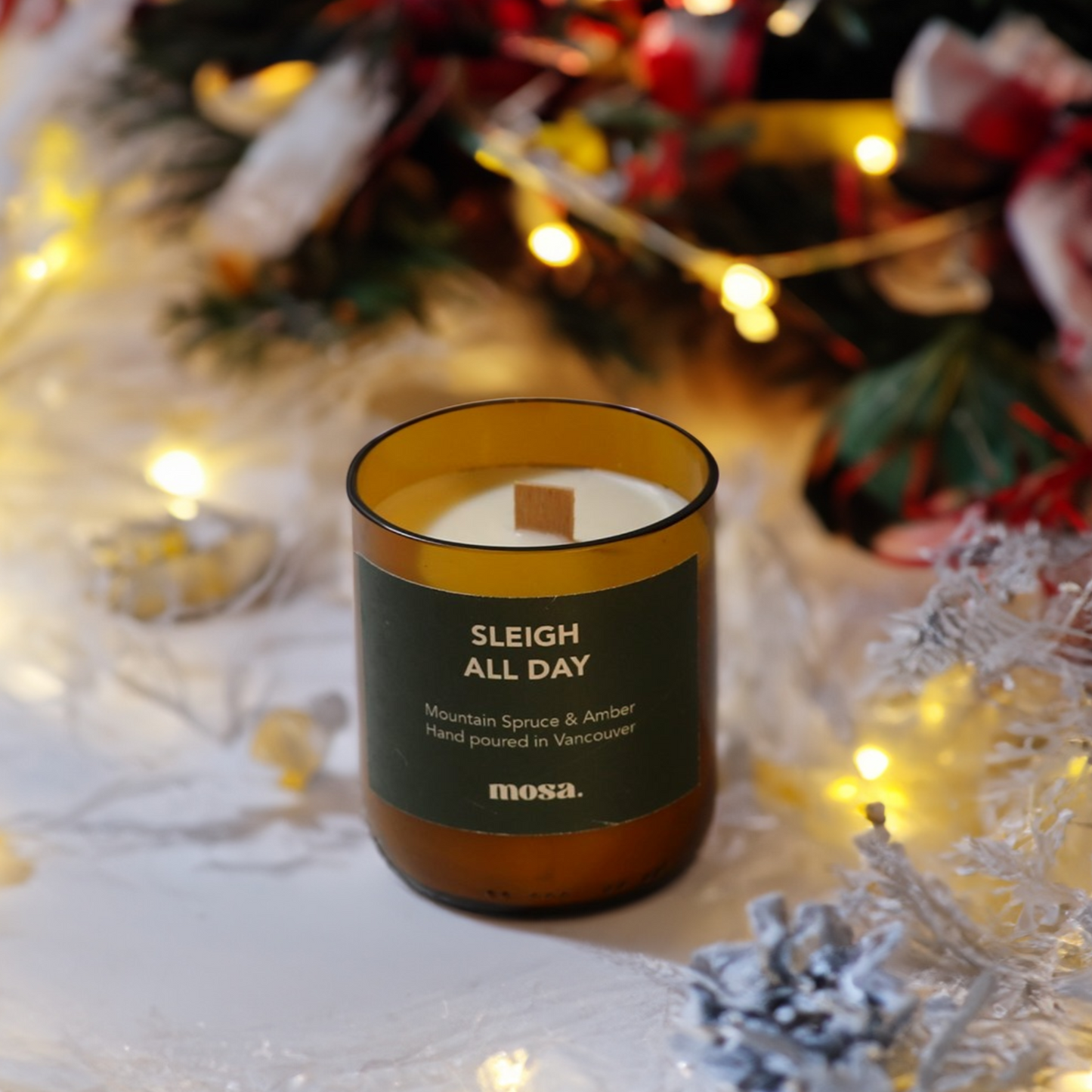 Sleigh All Day Holiday Candle