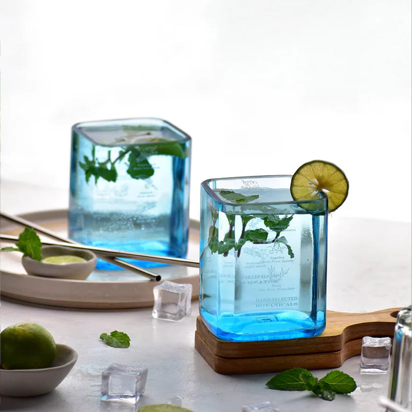 Bombay Sapphire's Premium Glass & Platter Gift Set (Valued at $65)