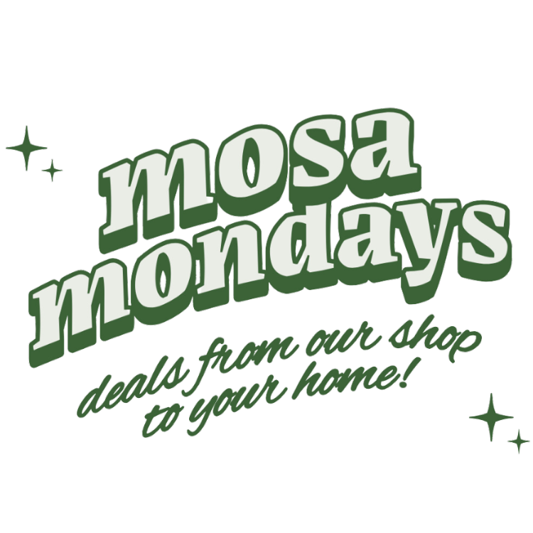 Mosa Mondays: deals from our shop to your home!