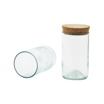 Top Cut Wine Bottle Jar