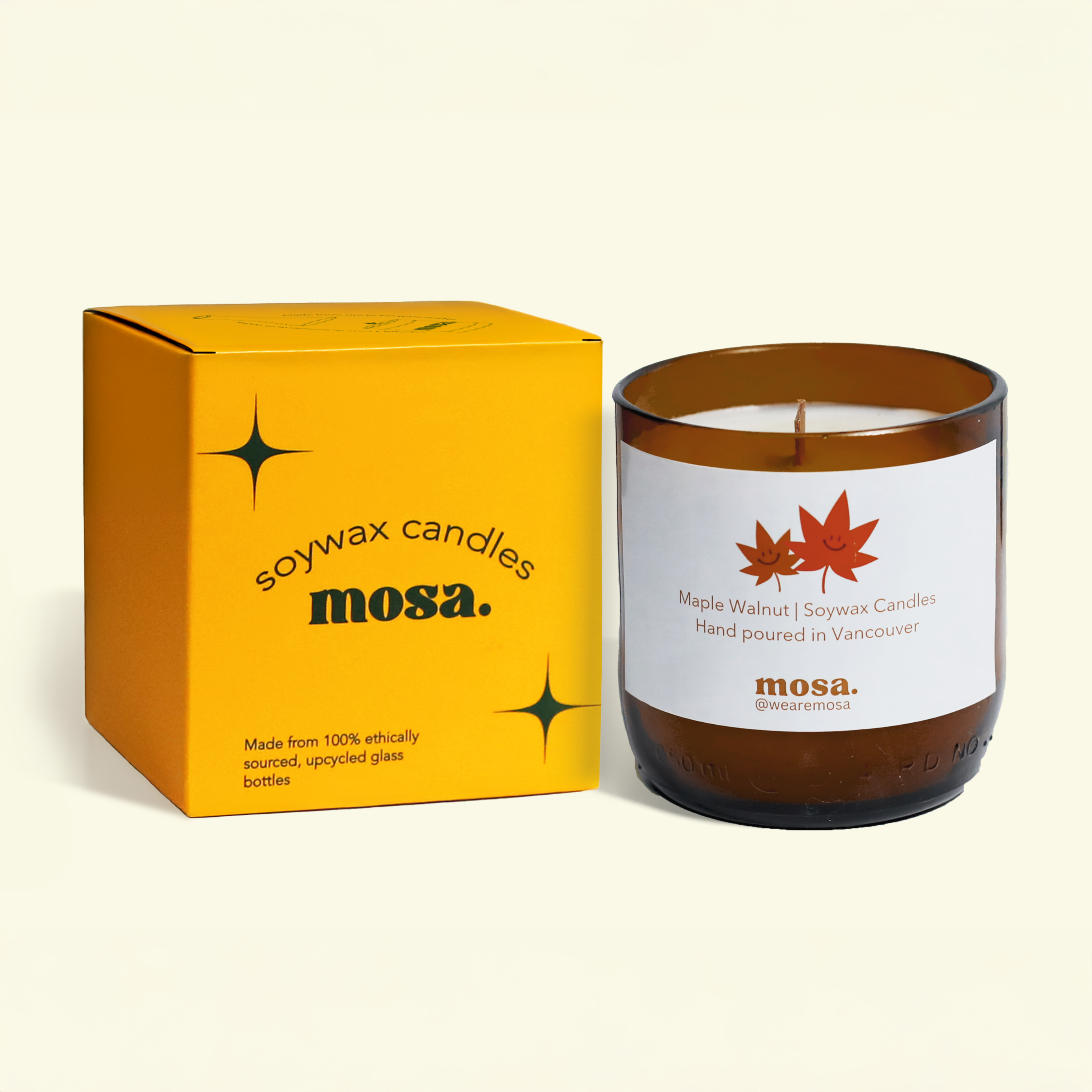 Maple Walnut Scented Soy Candle